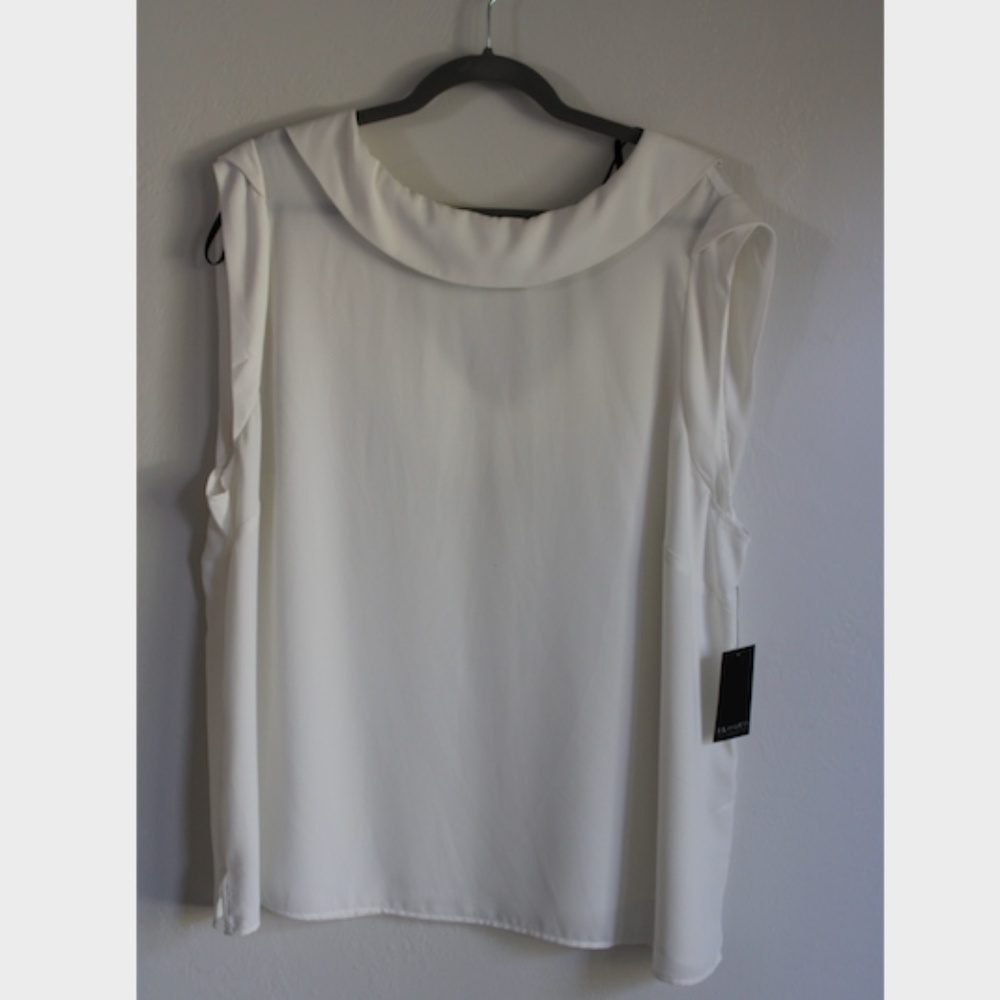 White Short Sleeve Blouse